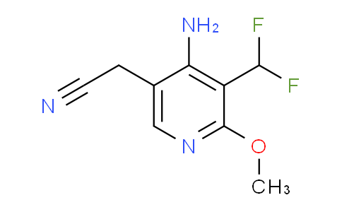 AM207932 | 1806898-02-1 | 4-Amino-3-(difluoromethyl)-2-methoxypyridine-5-acetonitrile