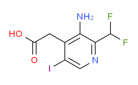 AM207944 | 1805085-59-9 | 3-Amino-2-(difluoromethyl)-5-iodopyridine-4-acetic acid