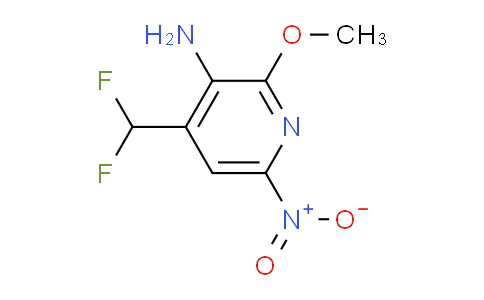 AM207945 | 1806797-45-4 | 3-Amino-4-(difluoromethyl)-2-methoxy-6-nitropyridine