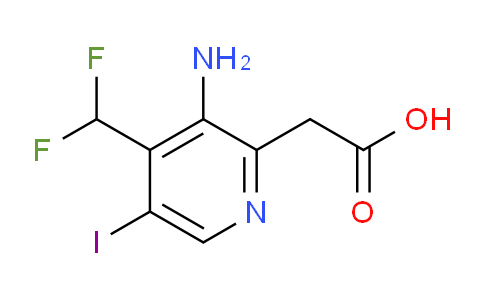 AM207946 | 1805085-67-9 | 3-Amino-4-(difluoromethyl)-5-iodopyridine-2-acetic acid