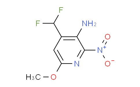 AM207947 | 1805366-03-3 | 3-Amino-4-(difluoromethyl)-6-methoxy-2-nitropyridine