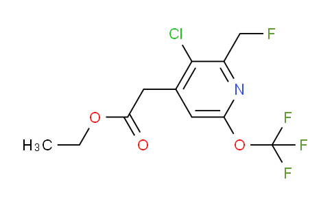 AM20795 | 1804326-41-7 | Ethyl 3-chloro-2-(fluoromethyl)-6-(trifluoromethoxy)pyridine-4-acetate
