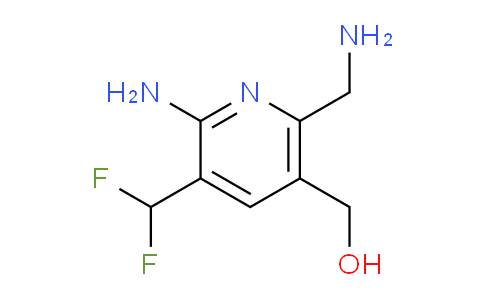 2-Amino-6-(aminomethyl)-3-(difluoromethyl)pyridine-5-methanol