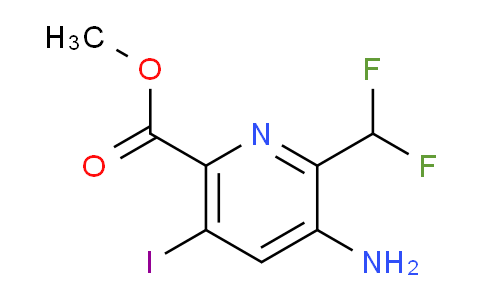 AM207959 | 1805962-02-0 | Methyl 3-amino-2-(difluoromethyl)-5-iodopyridine-6-carboxylate