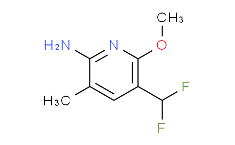 2-Amino-5-(difluoromethyl)-6-methoxy-3-methylpyridine