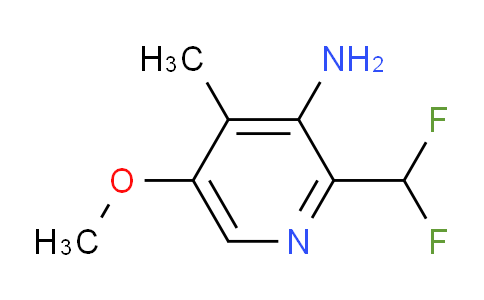 3-Amino-2-(difluoromethyl)-5-methoxy-4-methylpyridine