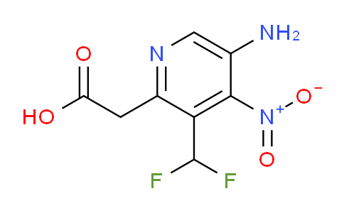 AM207973 | 1806797-26-1 | 5-Amino-3-(difluoromethyl)-4-nitropyridine-2-acetic acid