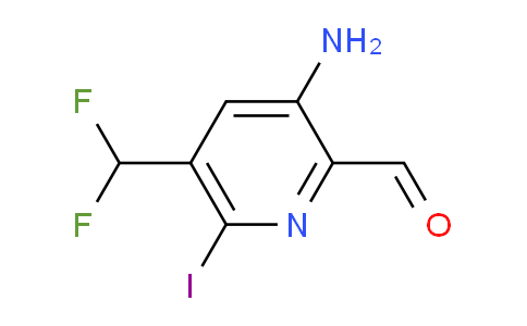 AM207978 | 1805137-53-4 | 3-Amino-5-(difluoromethyl)-6-iodopyridine-2-carboxaldehyde