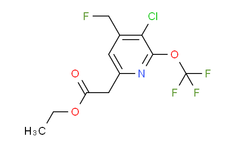 AM20798 | 1804667-99-9 | Ethyl 3-chloro-4-(fluoromethyl)-2-(trifluoromethoxy)pyridine-6-acetate