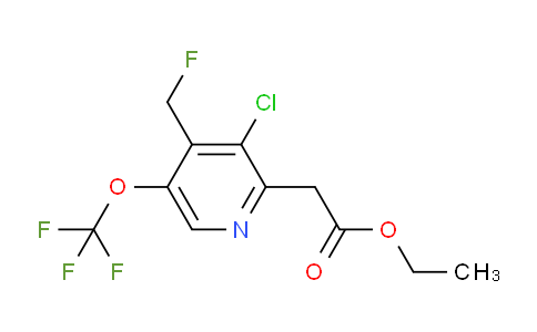 AM20799 | 1804627-22-2 | Ethyl 3-chloro-4-(fluoromethyl)-5-(trifluoromethoxy)pyridine-2-acetate