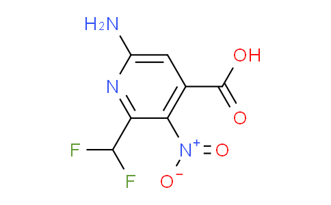 6-Amino-2-(difluoromethyl)-3-nitropyridine-4-carboxylic acid