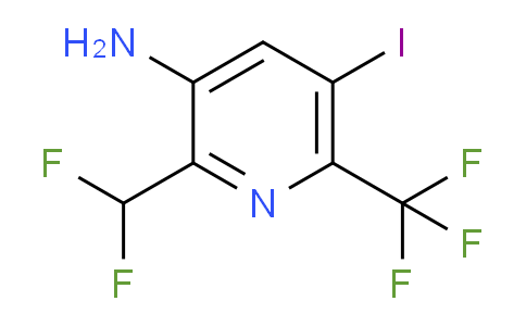 AM208000 | 1804512-75-1 | 3-Amino-2-(difluoromethyl)-5-iodo-6-(trifluoromethyl)pyridine