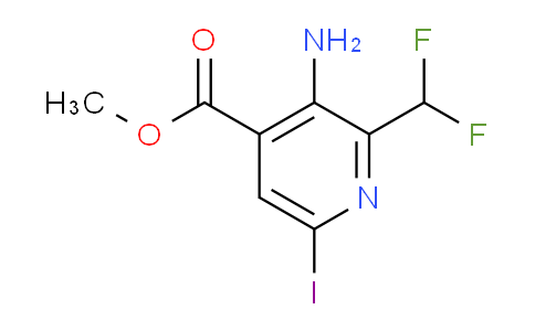 AM208020 | 1806790-36-2 | Methyl 3-amino-2-(difluoromethyl)-6-iodopyridine-4-carboxylate