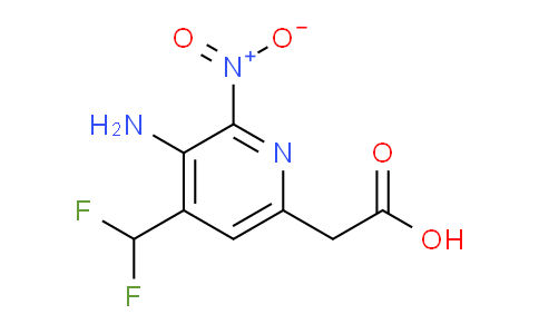 AM208029 | 1805149-00-1 | 3-Amino-4-(difluoromethyl)-2-nitropyridine-6-acetic acid