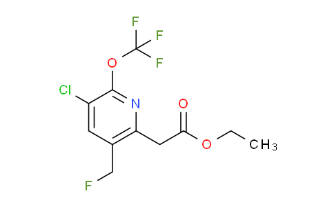 AM20803 | 1804326-57-5 | Ethyl 3-chloro-5-(fluoromethyl)-2-(trifluoromethoxy)pyridine-6-acetate