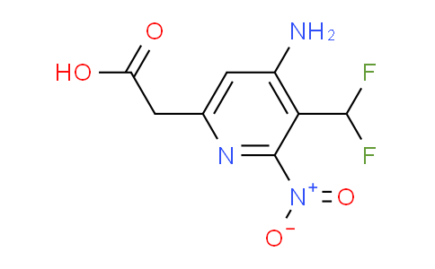 AM208033 | 1805369-92-9 | 4-Amino-3-(difluoromethyl)-2-nitropyridine-6-acetic acid