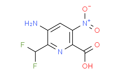 AM208036 | 1804719-85-4 | 3-Amino-2-(difluoromethyl)-5-nitropyridine-6-carboxylic acid