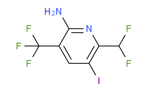 AM208037 | 1804678-33-8 | 2-Amino-6-(difluoromethyl)-5-iodo-3-(trifluoromethyl)pyridine