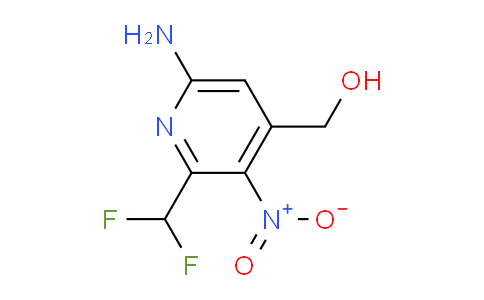 6-Amino-2-(difluoromethyl)-3-nitropyridine-4-methanol