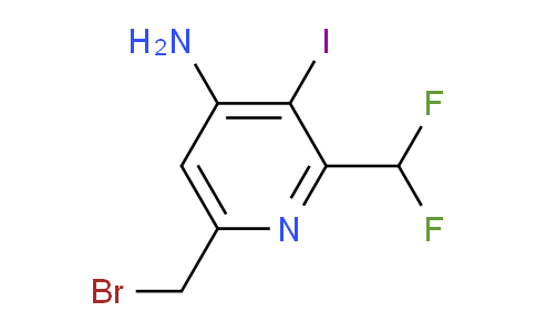 AM208049 | 1805213-48-2 | 4-Amino-6-(bromomethyl)-2-(difluoromethyl)-3-iodopyridine