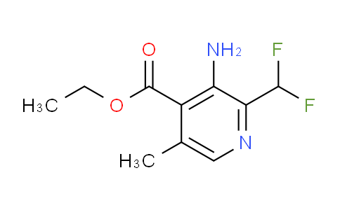 AM208053 | 1806825-81-9 | Ethyl 3-amino-2-(difluoromethyl)-5-methylpyridine-4-carboxylate
