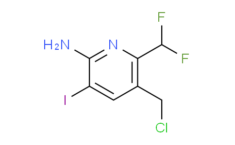 AM208054 | 1806914-55-5 | 2-Amino-5-(chloromethyl)-6-(difluoromethyl)-3-iodopyridine