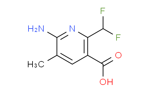 AM208058 | 1806791-74-1 | 2-Amino-6-(difluoromethyl)-3-methylpyridine-5-carboxylic acid