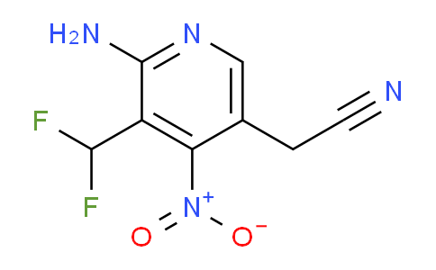 AM208059 | 1805219-19-5 | 2-Amino-3-(difluoromethyl)-4-nitropyridine-5-acetonitrile
