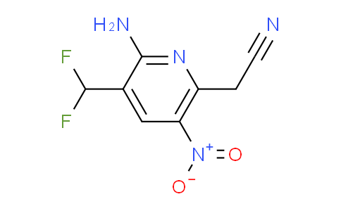 AM208061 | 1806793-03-2 | 2-Amino-3-(difluoromethyl)-5-nitropyridine-6-acetonitrile