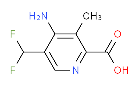 AM208062 | 1805018-14-7 | 4-Amino-5-(difluoromethyl)-3-methylpyridine-2-carboxylic acid