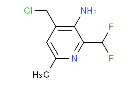 AM208075 | 1805983-37-2 | 3-Amino-4-(chloromethyl)-2-(difluoromethyl)-6-methylpyridine