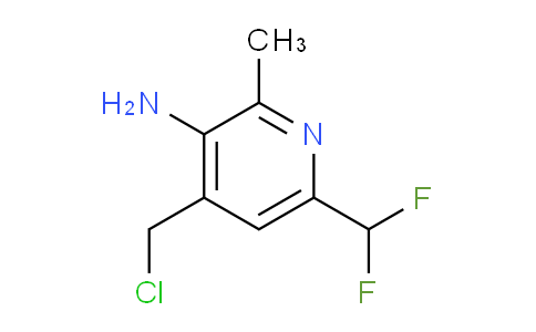 AM208077 | 1805015-29-5 | 3-Amino-4-(chloromethyl)-6-(difluoromethyl)-2-methylpyridine
