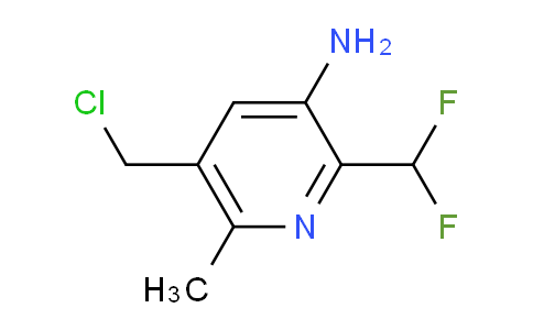 AM208079 | 1805351-15-8 | 3-Amino-5-(chloromethyl)-2-(difluoromethyl)-6-methylpyridine