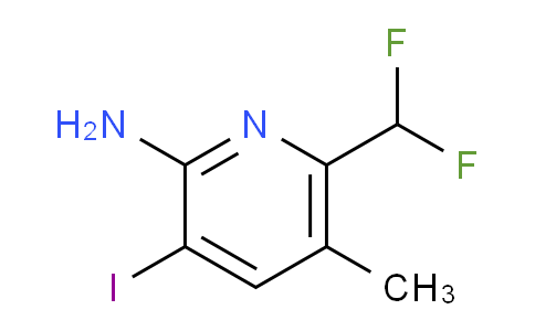 AM208080 | 1805331-31-0 | 2-Amino-6-(difluoromethyl)-3-iodo-5-methylpyridine
