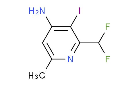 AM208084 | 1803674-04-5 | 4-Amino-2-(difluoromethyl)-3-iodo-6-methylpyridine