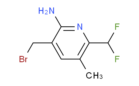 AM208091 | 1805012-16-1 | 2-Amino-3-(bromomethyl)-6-(difluoromethyl)-5-methylpyridine