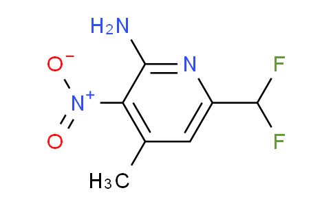 AM208095 | 1805217-99-5 | 2-Amino-6-(difluoromethyl)-4-methyl-3-nitropyridine