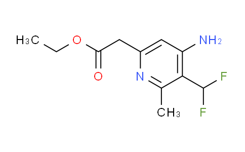 AM208112 | 1806827-76-8 | Ethyl 4-amino-3-(difluoromethyl)-2-methylpyridine-6-acetate