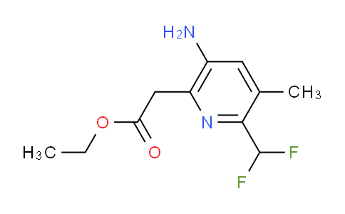 AM208114 | 1806827-83-7 | Ethyl 5-amino-2-(difluoromethyl)-3-methylpyridine-6-acetate