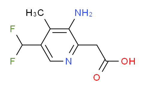 AM208115 | 1805993-39-8 | 3-Amino-5-(difluoromethyl)-4-methylpyridine-2-acetic acid