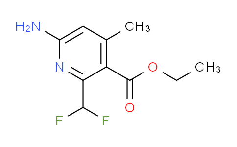 Ethyl 6-amino-2-(difluoromethyl)-4-methylpyridine-3-carboxylate