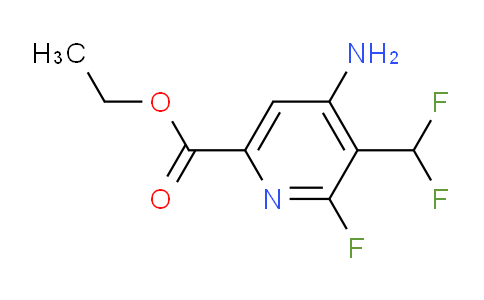 Ethyl 4-amino-3-(difluoromethyl)-2-fluoropyridine-6-carboxylate