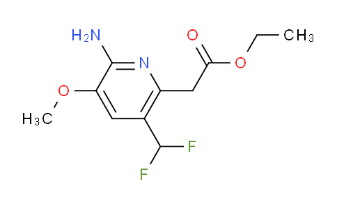 AM208128 | 1805364-26-4 | Ethyl 2-amino-5-(difluoromethyl)-3-methoxypyridine-6-acetate