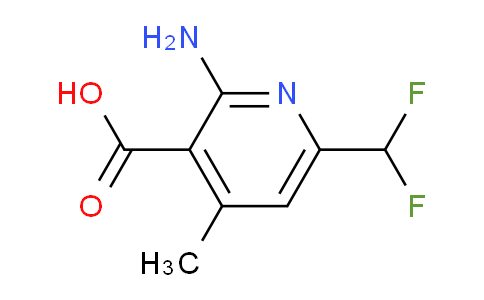 AM208129 | 1805148-75-7 | 2-Amino-6-(difluoromethyl)-4-methylpyridine-3-carboxylic acid