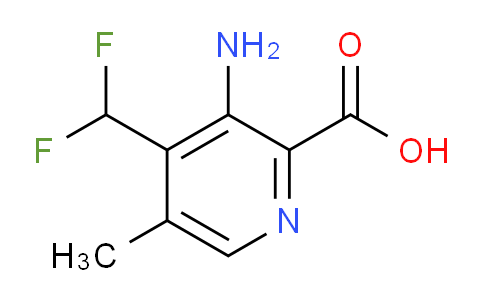 AM208131 | 1806889-10-0 | 3-Amino-4-(difluoromethyl)-5-methylpyridine-2-carboxylic acid