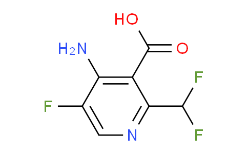 AM208133 | 1805940-90-2 | 4-Amino-2-(difluoromethyl)-5-fluoropyridine-3-carboxylic acid