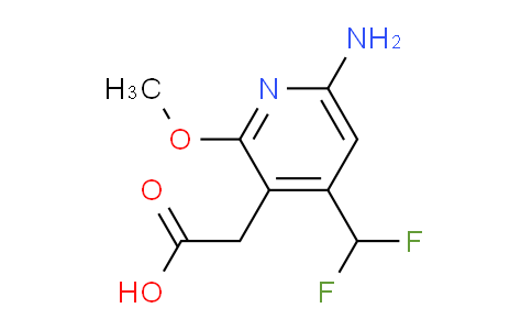 AM208139 | 1805985-47-0 | 6-Amino-4-(difluoromethyl)-2-methoxypyridine-3-acetic acid