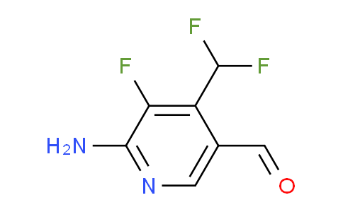 AM208141 | 1805110-97-7 | 2-Amino-4-(difluoromethyl)-3-fluoropyridine-5-carboxaldehyde