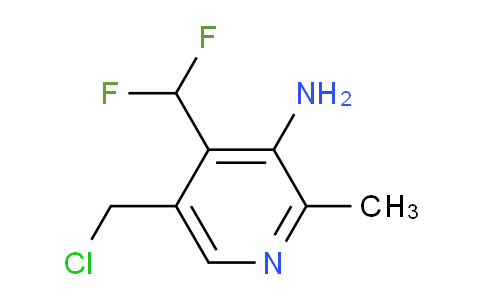 3-Amino-5-(chloromethyl)-4-(difluoromethyl)-2-methylpyridine