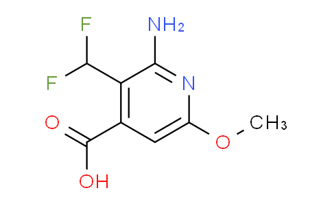 2-Amino-3-(difluoromethyl)-6-methoxypyridine-4-carboxylic acid